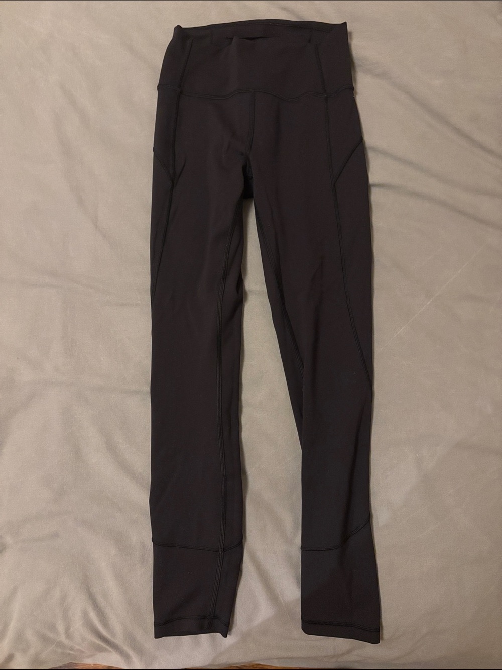 Lululemon “In Movement” Black High-Waist Athletic Leggings SZ 4